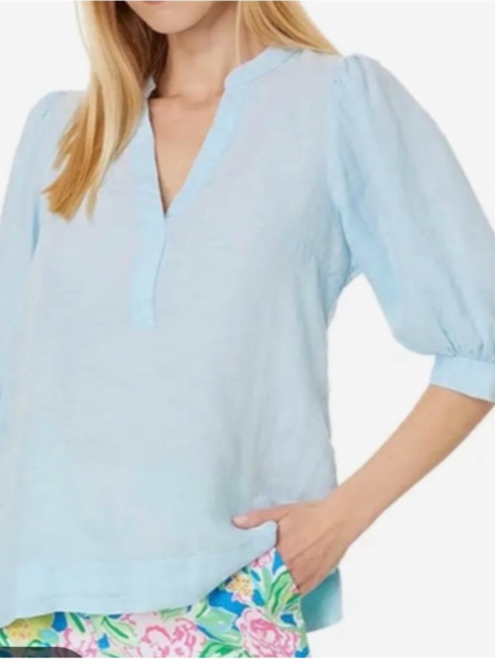 Lilly Pulitzer Mialeigh NWOT Top - Picture 2 of 5
